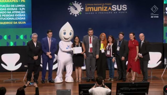 Município de Jaboatão dos Guararapes recebe prêmio na II Oficina Nacional de ImunizaSUS