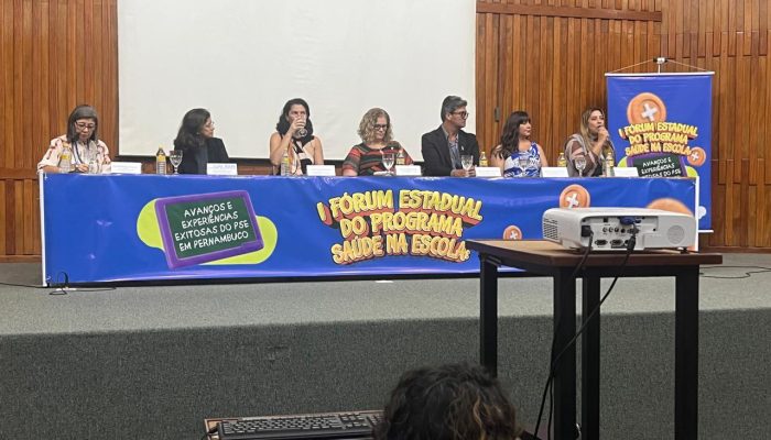 COSEMS-PE marca presença no I Fórum Estadual do Programa Saúde na Escola