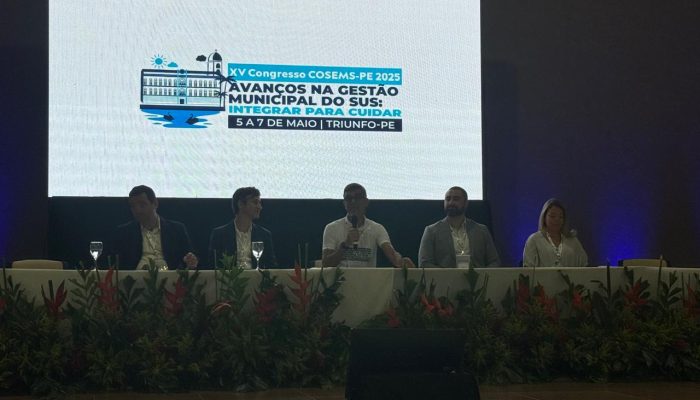“Saúde Digital” encerra a manhã de debates no XV Congresso de Secretarias Municipais de Saúde do COSEMS-PE